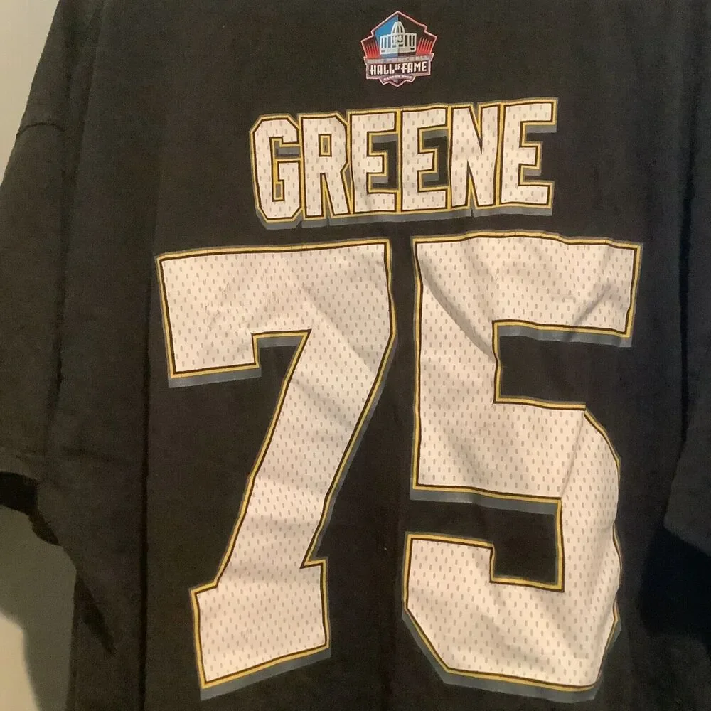 Kevin Greene Pittsburgh Steelers HOF Majestic Name & Number T-Shirt ADULT size x